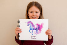 Personalised Unicorn A5/A4/A3/Square Scrapbook, Photo Album, Guest Book, Memory Book, Gift