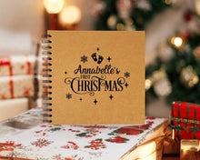 Personalised A3/A4/A5 Baby First Christmas, Scrapbook, Photo Album, Keepsake, Child, Family