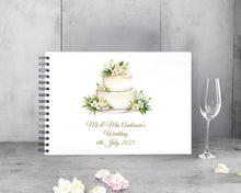 Personalised Wedding Cake A3/A4/A5/Square Marriage Guest Book, Scrapbook, Memory, Photo Album