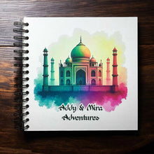Personalised Taj Mahal, Agra, India A3/A4/A5/Square Travel Holiday Scrapbook, Memory, Photo Album, Cityscape