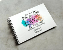 Personalised Splash Life Friends Family Scrapbook A5 A4 A3 , Photo Album, Keepsake