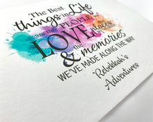 Personalised Splash Life Friends Family Scrapbook A5 A4 A3 , Photo Album, Keepsake