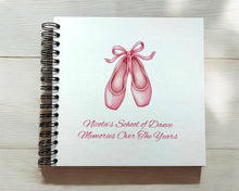 Personalised Ballet Shoes Dance Pumps A3/A4/A5/Square Scrapbook, Memory, Photo Album
