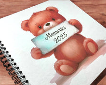 Personalised Teddy Bear A3/A4/A5/Square Travel Holiday Scrapbook, Memory, Photo Album