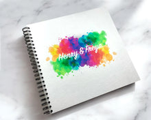 Colour White Personalised A3/A4/A5  Scrapbook, Photo Album, Guest Book, Memory Book