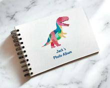 Personalised Dinosaur A3/A4/A5/Square Kids Children Scrapbook, Memory, Photo Album