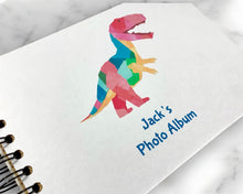 Personalised Dinosaur A3/A4/A5/Square Kids Children Scrapbook, Memory, Photo Album