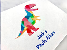 Personalised Dinosaur A3/A4/A5/Square Kids Children Scrapbook, Memory, Photo Album