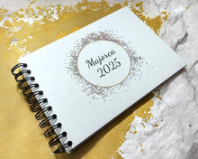 Personalised Glitter Circle A3/A4/A5/Square Scrapbook, Photo Album, Wedding Memory Book, Special Gift