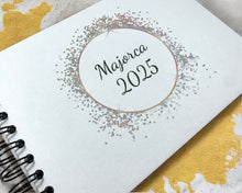 Personalised Glitter Circle A3/A4/A5/Square Scrapbook, Photo Album, Wedding Memory Book, Special Gift