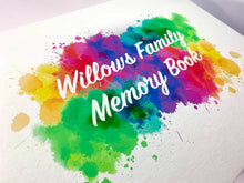 Colour White Personalised A3/A4/A5  Scrapbook, Photo Album, Guest Book, Memory Book
