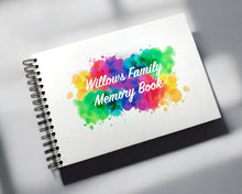 Colour White Personalised A3/A4/A5  Scrapbook, Photo Album, Guest Book, Memory Book