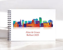 Personalised Belfast Northern Ireland A3/A4/A5/Square Travel Holiday Scrapbook, Memory, Photo Album