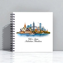 Personalised Australia Paint A3/A4/A5/Square Travel Holiday Scrapbook, Memory, Photo Album, Sydney