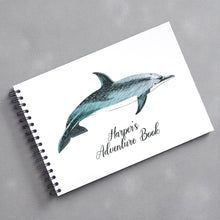 Personalised Dolphin Sea A3/A4/A5 Scrapbook, Photo Album, Guest Book, Memory Book, Event Gift, Ocean, Sealife, Nature