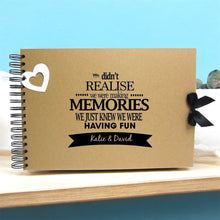 Personalised Kraft Scrapbook A5 A4 Making Memories, Photo Album, Keepsake