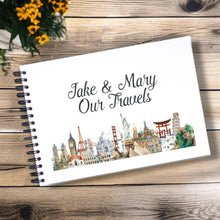 Personalised Our Travels A3/A4/A5 Scrapbook, Photo Album, Guest Book, Memory Book, Event Gift