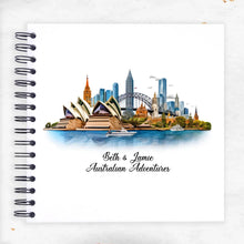 Personalised Australia Paint A3/A4/A5/Square Travel Holiday Scrapbook, Memory, Photo Album, Sydney