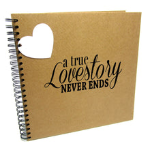A3/XL Square True Love Story, Scrapbook, Card Pages, Photo Album, Keepsake, Landscape