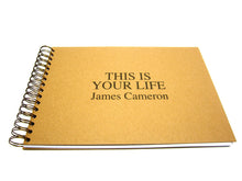 This is Your Life, Kraft Memory Book, A5/A4/A3, Scrapbook, Photo Album, Keepsake, Personalised Gift