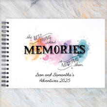 Personalised Splash Best Memories Scrapbook A5 A4 A3 , Photo Album, Keepsake
