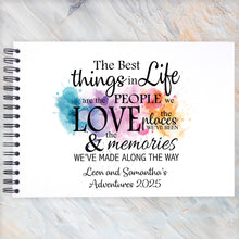 Personalised Splash Life Friends Family Scrapbook A5 A4 A3 , Photo Album, Keepsake