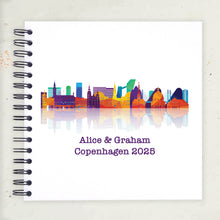 Personalised Copenhagen, A3/A4/A5/Square Travel Holiday Scrapbook, Memory, Photo Album, Denmark