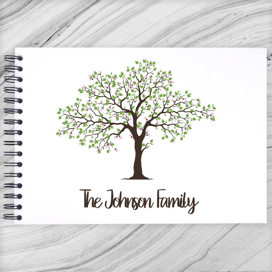 Personalised Family Tree A3/A4/A5 Scrapbook, Photo Album, Guest Book, Memory Book