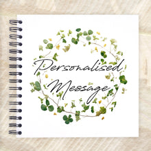Personalised Pressed Flowers Effect A3/A4/A5/Square Travel Holiday Scrapbook, Memory, Photo Album, Floral