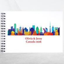 Personalised Canada A3/A4/A5/Square Travel Holiday Scrapbook, Memory, Photo Album