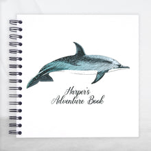 Personalised Dolphin Sea A3/A4/A5 Scrapbook, Photo Album, Guest Book, Memory Book, Event Gift, Ocean, Sealife, Nature