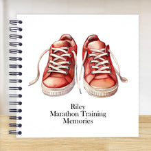 Personalised Running Shoes A5/A4/A3/Square Scrapbook, Photo Album, Guest Book, Memory Book, Marathon, London, New York, Boston, Berlin