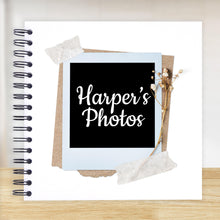 Personalised Polaroid Photos A5/A4/A3/Square Scrapbook, Photo Album, Memory Book, Guest Book, Wedding, Birthday, Celebration