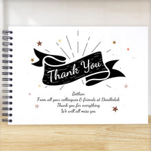 Personalised Thank You A3/A4/A5/Square, Scrapbook, Photo Album, Book, Memories, New Job, Retirement