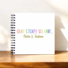 Personalised Our Story So Far... A5/A4/A3/Square Scrapbook, Photo Album, Guest Book, Memory Book, Gift