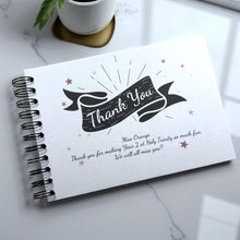 Personalised Thank You A3/A4/A5/Square, Scrapbook, Photo Album, Book, Memories, New Job, Retirement