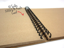 Personalised Square Heart Initials Memory Album