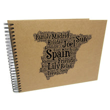 Personalised A3/A4/A5/ Travel Holiday Scrapbook, Photo Album, EU, USA, Australia