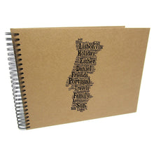 Personalised A3/A4/A5/ Travel Holiday Scrapbook, Photo Album, EU, USA, Australia