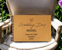 Personalised A5/Square/A4/A3 Our Wedding Day Memories Scrapbook, Photo Album, Journal, Gift