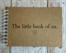 The Little Book of Us, Scrapbook Photo Album, Couples, White Card Pages, Boyfriend Girlfriend