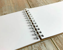 Personalised The Little Book of Us, Scrapbook Photo Album, Couples, White Card Pages, Boyfriend Girlfriend