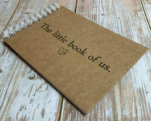 The Little Book of Us, Scrapbook Photo Album, Couples, White Card Pages, Boyfriend Girlfriend