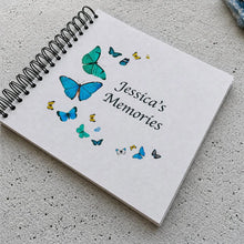Personalised Butterfly Surround A3/A4/A5 Scrapbook, Photo Album, Guest Book, Travel Memory Book