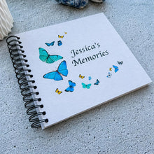 Personalised Butterfly Surround A3/A4/A5 Scrapbook, Photo Album, Guest Book, Travel Memory Book