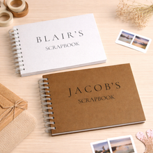 Personalised Name-Scrapbook A5/A4/A3/Square Photo Album Guest Book
