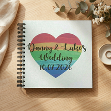 Rainbow Personalised A3/A4/A5 Scrapbook, Photo Album, Wedding Book, Memory Pride, LGBT