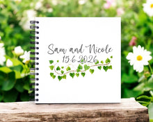 Personalised Ivy Branch A3/A4/A5/Square Travel Holiday Scrapbook, Memory, Photo Album, Floral