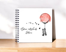 Personalised Winnie Pooh A3/A4/A5/Square Scrapbook, Photo Album, Memory Book, Special Gift, Balloon