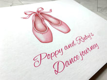 Personalised Ballet Shoes Dance Pumps A3/A4/A5/Square Scrapbook, Memory, Photo Album